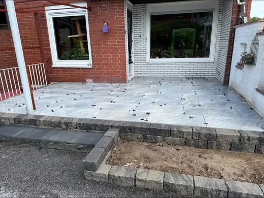Erdarbeiten und Entwässerung auf der Baustelle – Projekt von Bajramaj Garten- und Landschaftsbau
