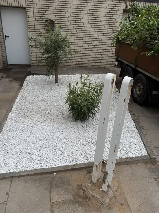Kiesbeet mit Bepflanzung – Projekt von Bajramaj Garten- und Landschaftsbau